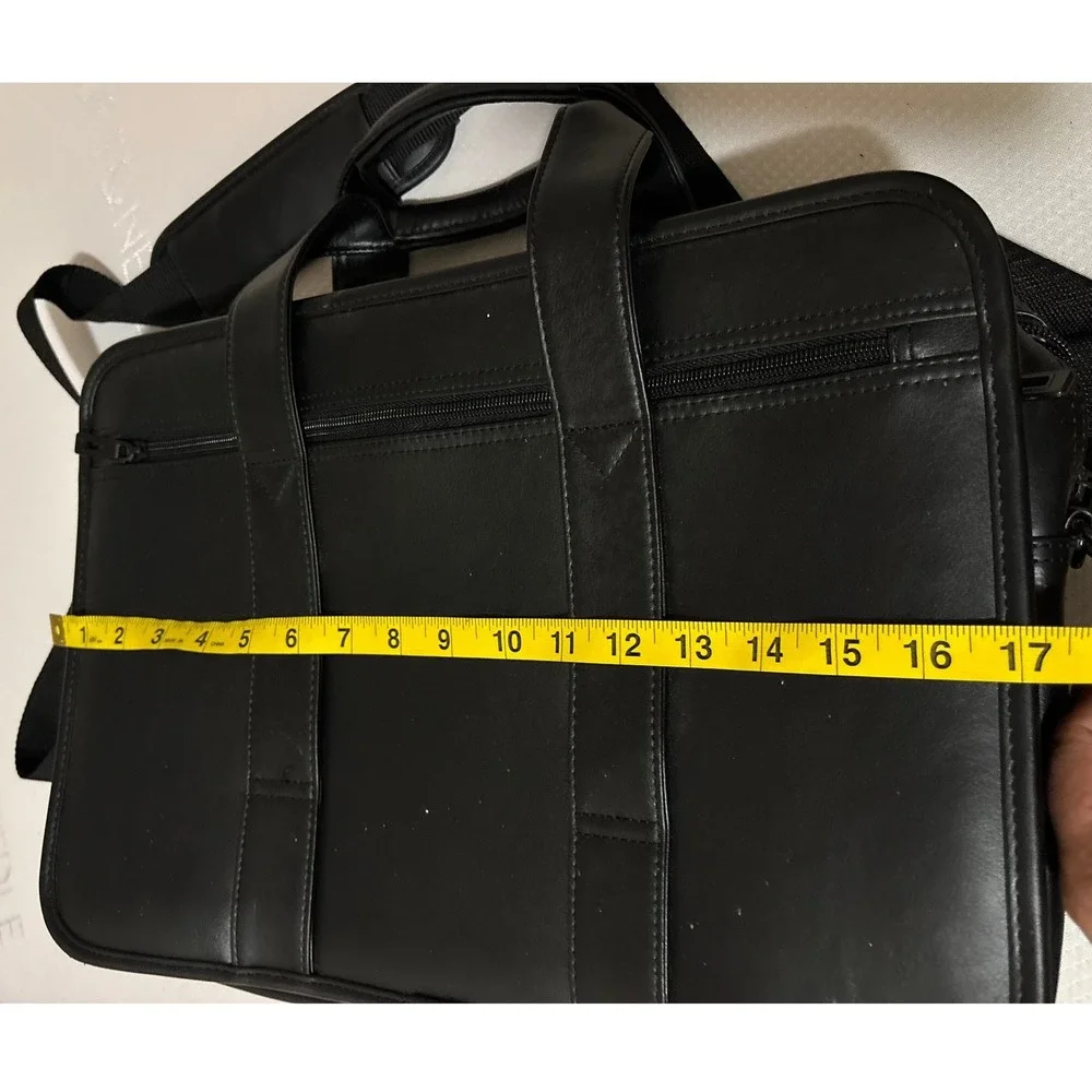 Samsonite black faux